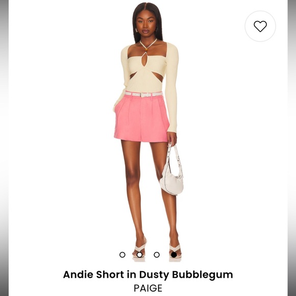 Pink Paige shorts - Picture 4 of 4